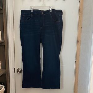 No Boundaries Dark Blue Wide-Leg Jeans
